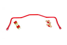 Load image into Gallery viewer, UMI Performance red powder-coated 22mm tubular rear sway bar with zinc plated clamshells and heavy duty end links