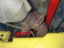 Load image into Gallery viewer, CNC machined front mounting tab on the black UMI 2400-B subframe connector