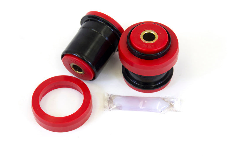 UMI Performance 3000-R red polyurethane rear end housing bushings and thrust washers for 1965-1988 GM A-Body and G-Body