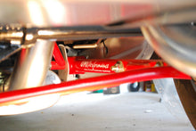 Load image into Gallery viewer, Additional product view 2 of the UMI 301516-R red non-adjustable tubular rear control arm kit for 1978-1988 GM G-Body.