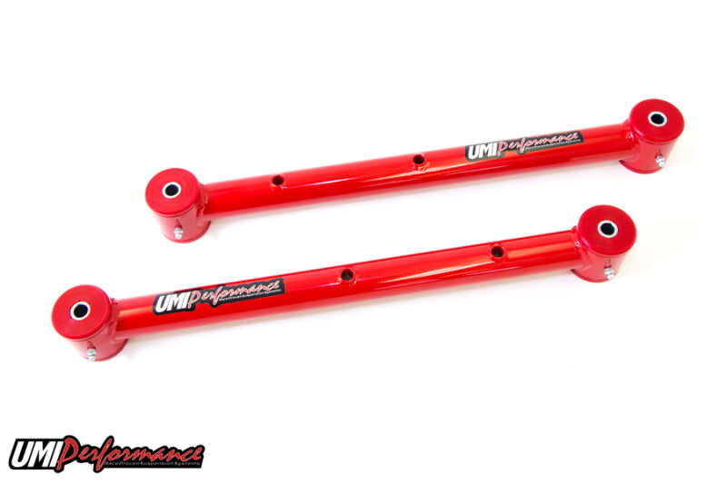 Additional product view 5 of the UMI 301516-R red non-adjustable tubular rear control arm kit for 1978-1988 GM G-Body.