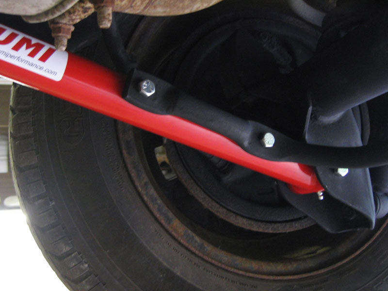 Additional product view 6 of the UMI 301516-R red non-adjustable tubular rear control arm kit for 1978-1988 GM G-Body.