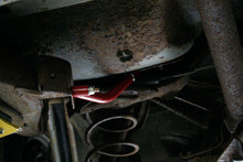 Load image into Gallery viewer, Additional product view 3 of the UMI 3028-B black rear control arm reinforcement brace pair for 1978-1988 GM G-Body.