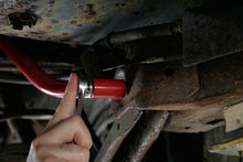 Load image into Gallery viewer, Additional product view 5 of the UMI 3028-B black rear control arm reinforcement brace pair for 1978-1988 GM G-Body.