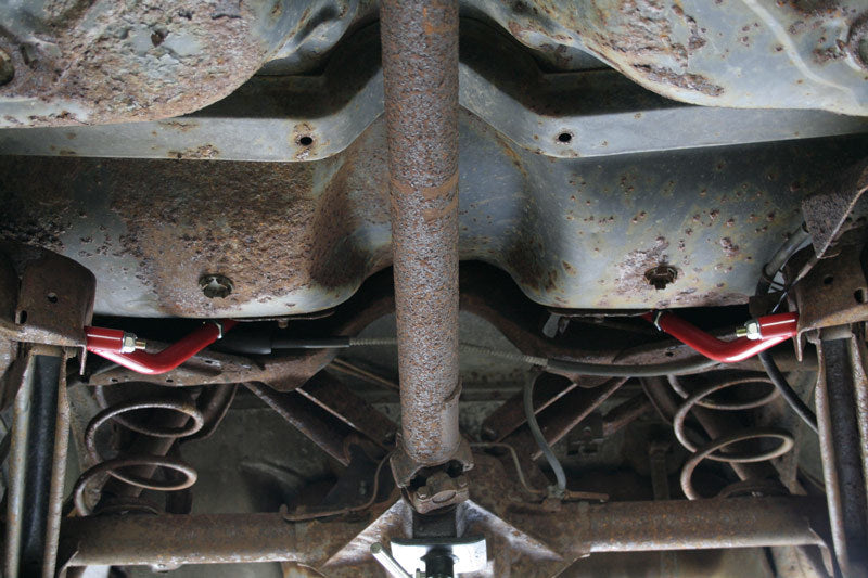 Additional product view 6 of the UMI 3028-B black rear control arm reinforcement brace pair for 1978-1988 GM G-Body.
