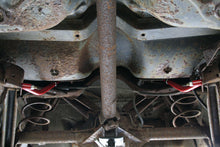 Load image into Gallery viewer, Additional product view 6 of the UMI 3028-B black rear control arm reinforcement brace pair for 1978-1988 GM G-Body.