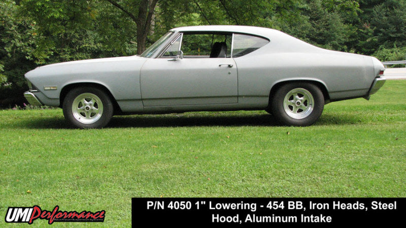 UMI Performance 64-72 GM A-Body 78-88 G-Body 1in Lowering Spring Rear - Black Ops Auto Works