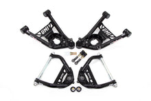 Load image into Gallery viewer, UMI Performance 64-72 GM A-Body Tubular Upper &amp; Lower Front A-Arm Kit - Black - Black Ops Auto Works