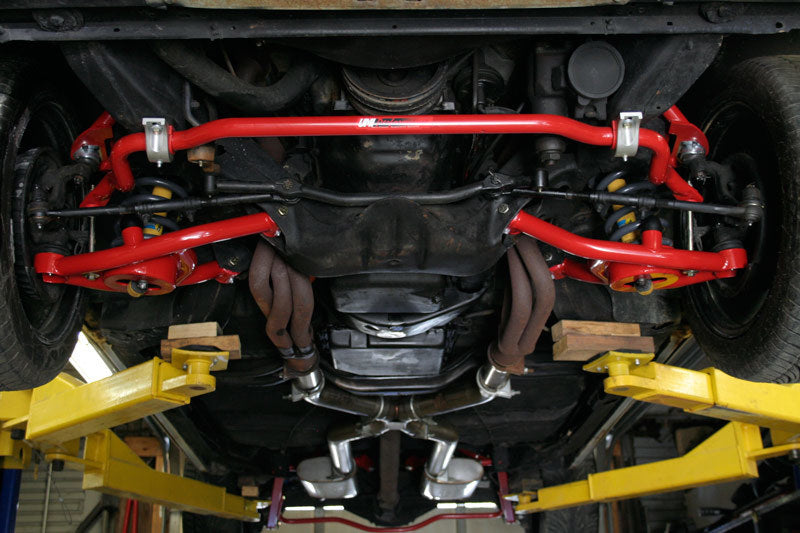 UMI Performance 64-72 GM A-Body Tubular Upper & Lower Front A-Arm Kit - Black - Black Ops Auto Works