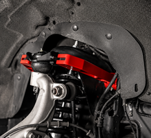 Load image into Gallery viewer, UMI Performance red upper control arms for lowered Ford F-150 trucks