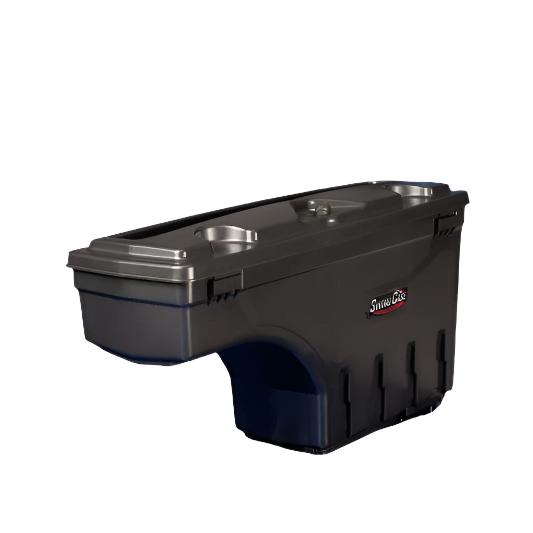 UnderCover 02-18 Ram 1500 (19-20 Classic) / 03-20 Ram 2500 Drivers Side Swing Case - Black Smooth - Black Ops Auto Works