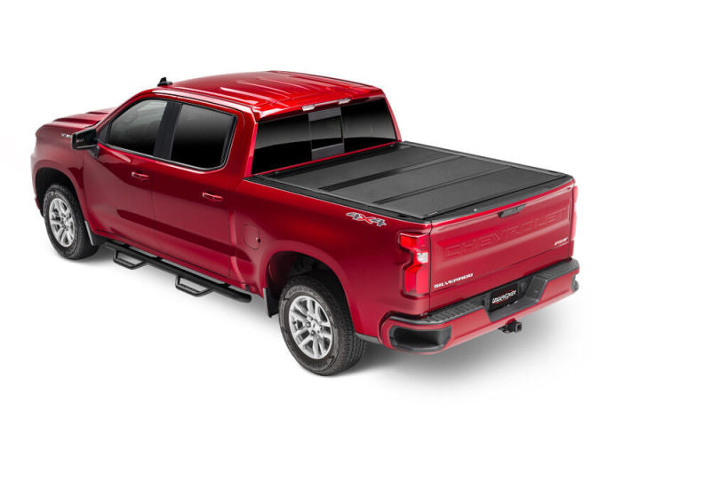 UnderCover 19-20 Chevy Silverado 1500 5.8ft (w/ or w/o MPT) Armor Flex Bed Cover - Black Textured - Black Ops Auto Works