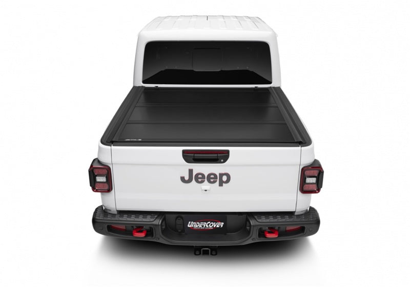 UnderCover 2020 Jeep Gladiator 5ft Ultra Flex Bed Cover - Matte Black Finish - Black Ops Auto Works