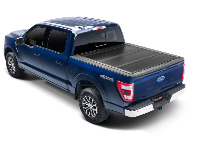 UnderCover 2021+ Ford F-150 Crew Cab 5.5ft Ultra Flex Bed Cover - Black Ops Auto Works