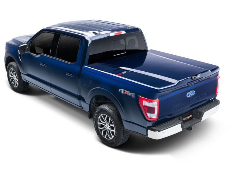 UnderCover 2022 Ford Lightning + 23-24 Ford F-150 5.5 ft Short Bed Tonneau Cover - Undercover UC2208L-EA