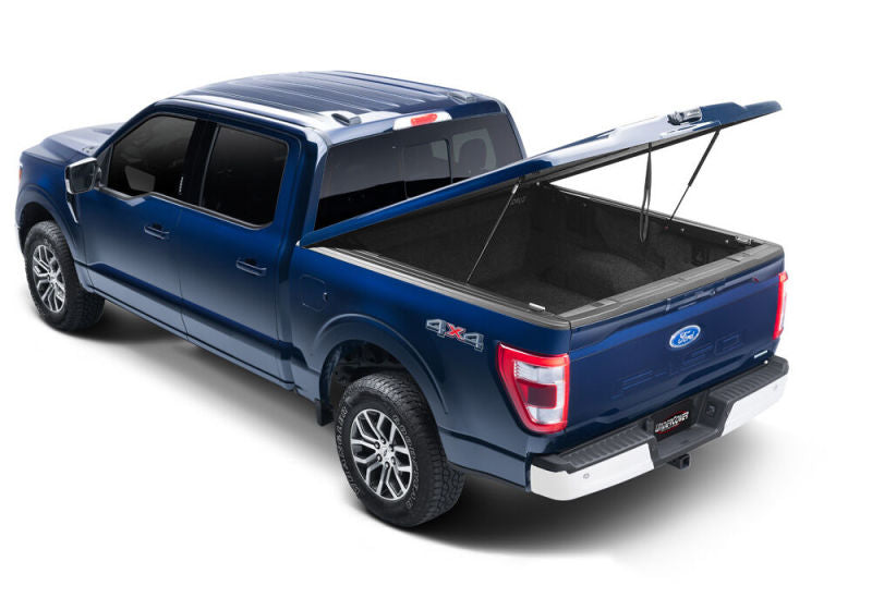 UnderCover 2022 Ford Lightning + 23-24 Ford F-150 5.5 ft Short Bed Tonneau Cover - Undercover UC2208L-EA