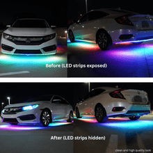 Load image into Gallery viewer, RGB Halo Kits Underglow Strip Hiding Kit