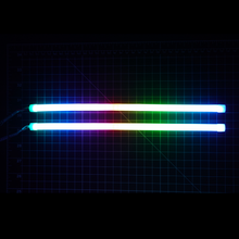Load image into Gallery viewer, RGB Halo Kits Universal Flexible DRL Tube Diffused Strips | Multicolor