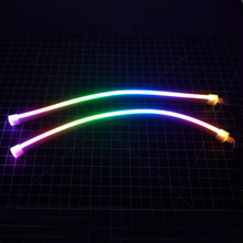 Load image into Gallery viewer, RGB Halo Kits Universal Side Emitting Flexible DRL Diffused Strips | Multicolor