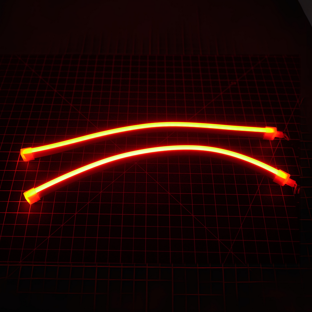 RGB Halo Kits Universal Side Emitting Flexible DRL Diffused Strips | Multicolor