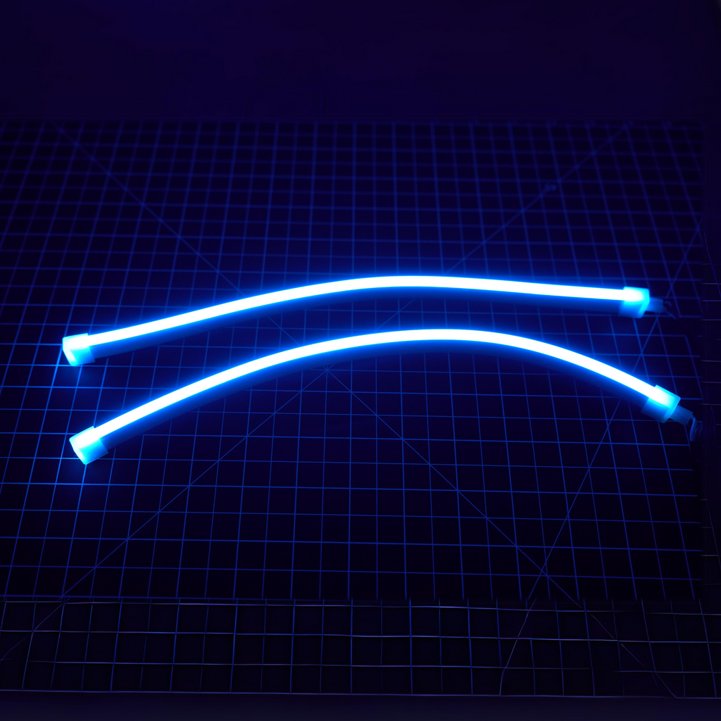 RGB Halo Kits Universal Side Emitting Flexible DRL Diffused Strips | Multicolor