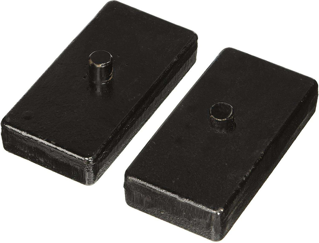 Fabtech 00-05 Ford Excursion 4WD Rear Leaf Spring Block Kit - 1in Cast - Black Ops Auto Works