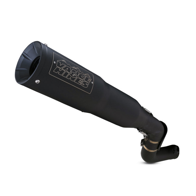 Vance & Hines HD 21-22 Pan America HO 450 S/O Black Slip-On Exhaust-Motorcycle Slip-On-Vance and Hines-46533-