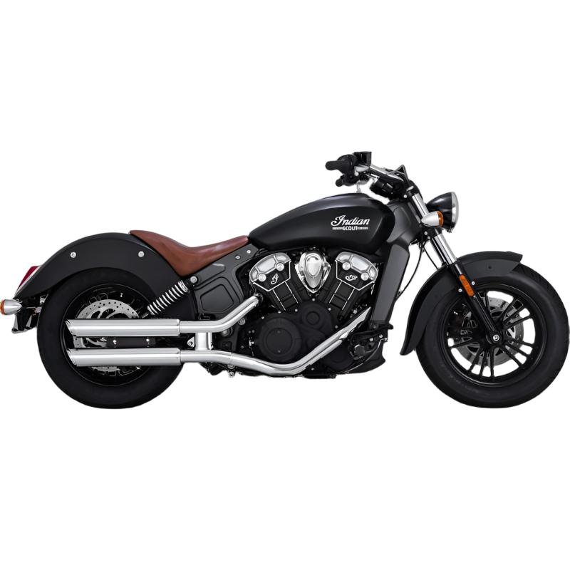 Vance & Hines HD Indian Scout 15-20 Twn Slash Rd PCX Slip-On Exhaust-Motorcycle Slip-On-Vance and Hines-