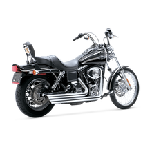 Load image into Gallery viewer, Vance &amp; Hines HD Softail 18-22 Bigshts Staggered Chrome PCX Full System Exhaust-Powersports Exhausts-Vance and Hines-17341-