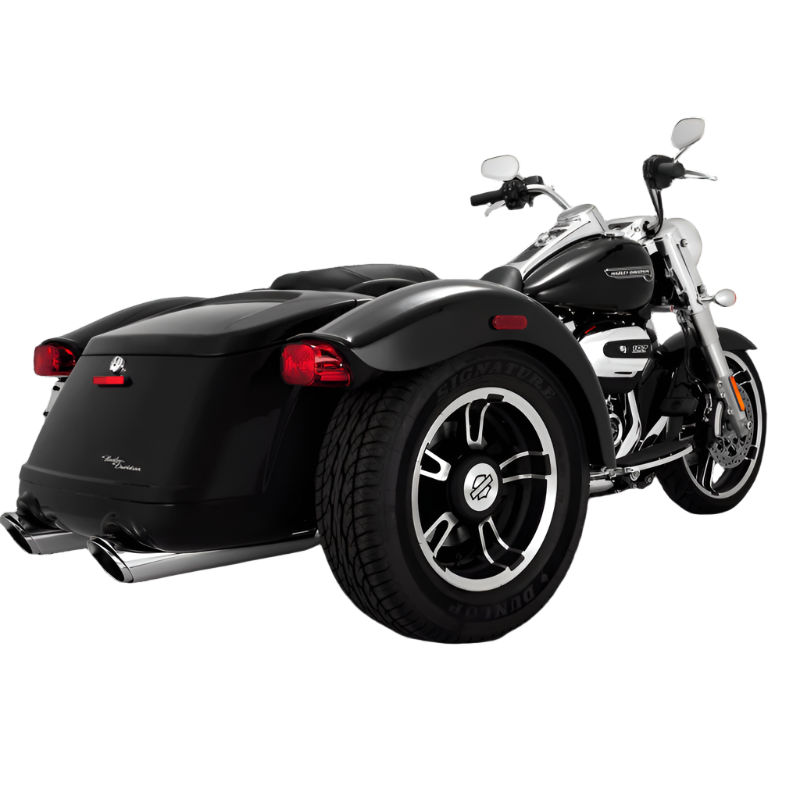 Vance & Hines HD Trike 17-22 Freewheeler Twin Sl Slip-On Exhaust-Motorcycle Slip-On-Vance and Hines-16796-