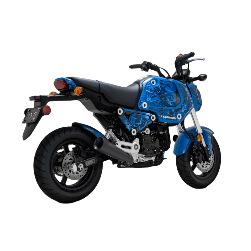 Vance & Hines HONDA Honda 2022 Grom S/O Black Slip-On Exhaust-Motorcycle Slip-On-Vance and Hines-48237-