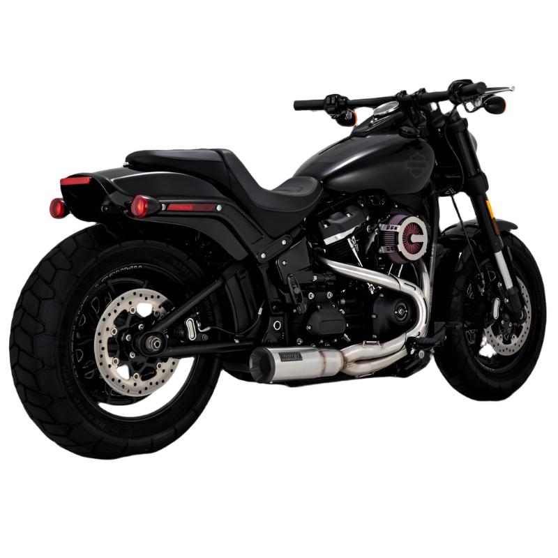 Vance & Hines 27331 Hi-Output 2-into-1 PCX exhaust black for 2018-2025 Harley Softail Fat Bob full system