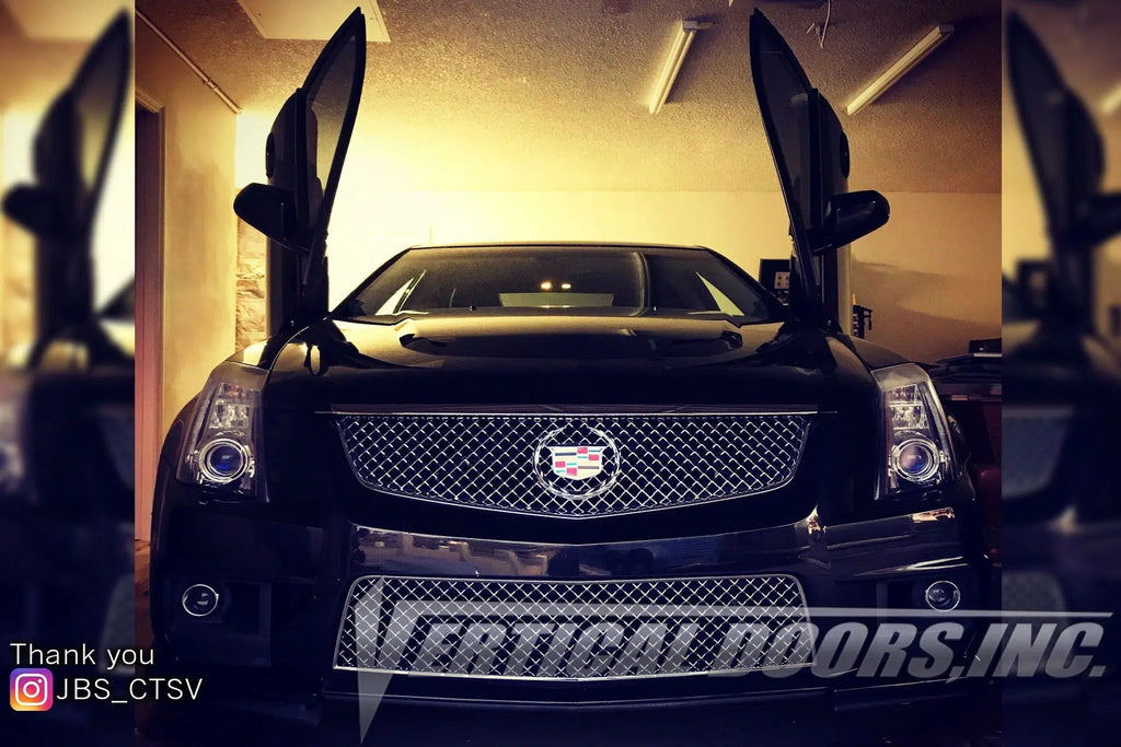 Cadillac CTS 2008-2013 4DR Vertical Doors - Black Ops Auto Works