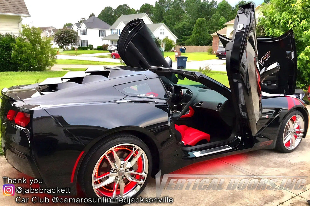 Chevrolet Corvette C-7 2014-2019 Vertical Doors - Black Ops Auto Works