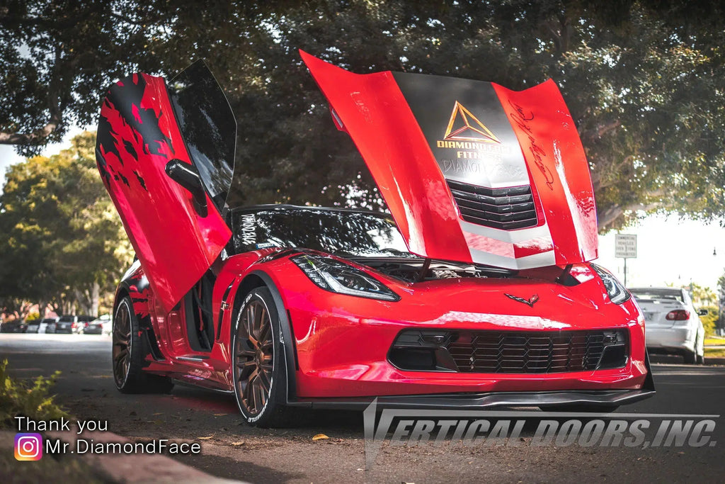 Chevrolet Corvette C-7 2014-2019 Vertical Doors - Black Ops Auto Works