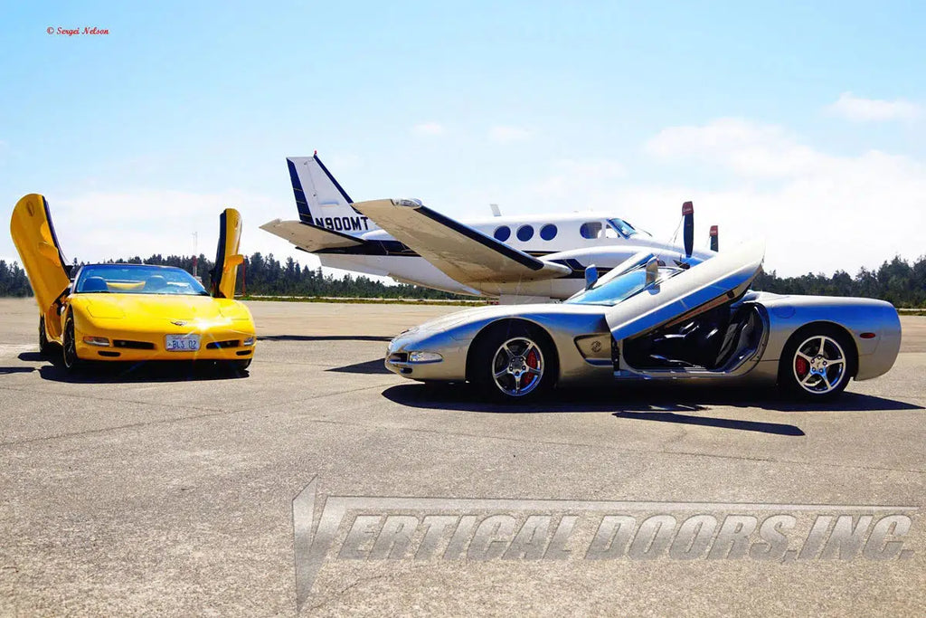 Chevrolet Corvette C5 1997-2004 ZLR Doors - Black Ops Auto Works