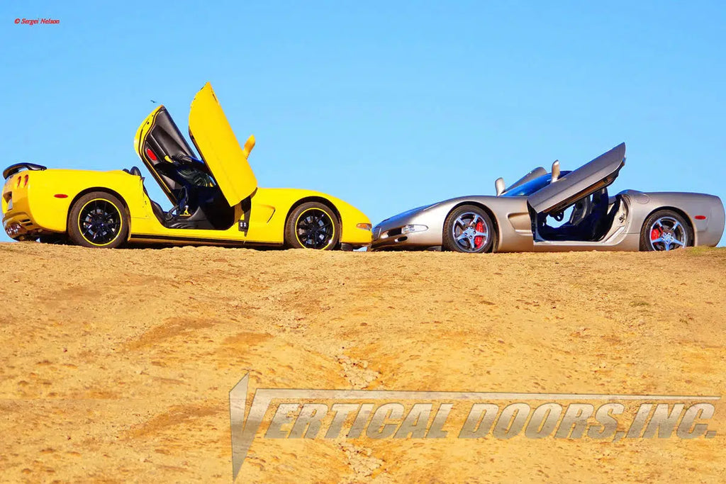Chevrolet Corvette C5 1997-2004 ZLR Doors - Black Ops Auto Works