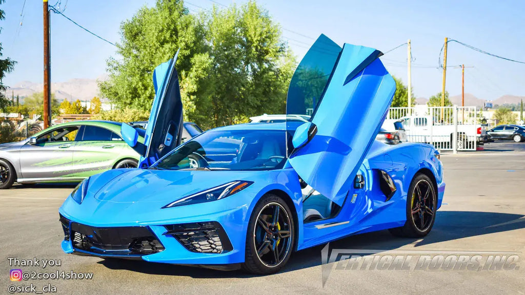 Chevrolet Corvette C8 2020-2021 Vertical Doors - Black Ops Auto Works