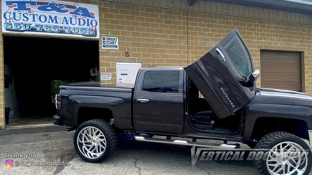 Chevrolet Silverado 2014-2018 Vertical Doors - Black Ops Auto Works