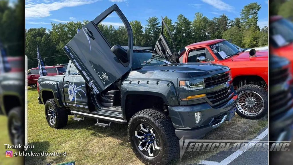 Chevrolet Silverado 2014-2018 Vertical Doors - Black Ops Auto Works