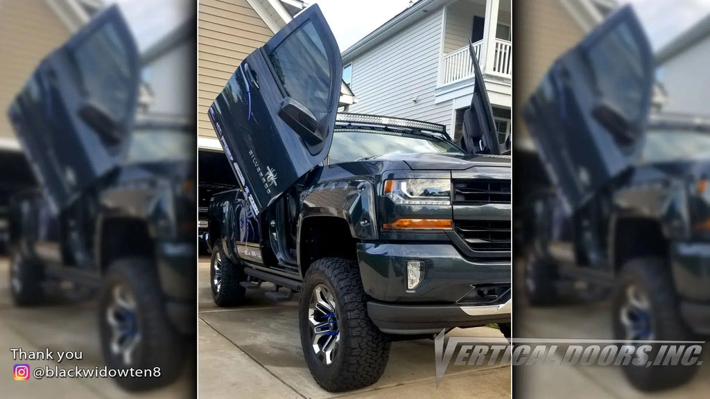 Chevrolet Silverado 2014-2018 Vertical Doors - Black Ops Auto Works