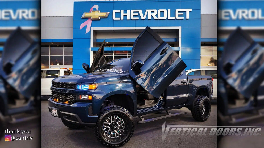 Chevrolet Silverado 2019-2022 Vertical Doors - Black Ops Auto Works