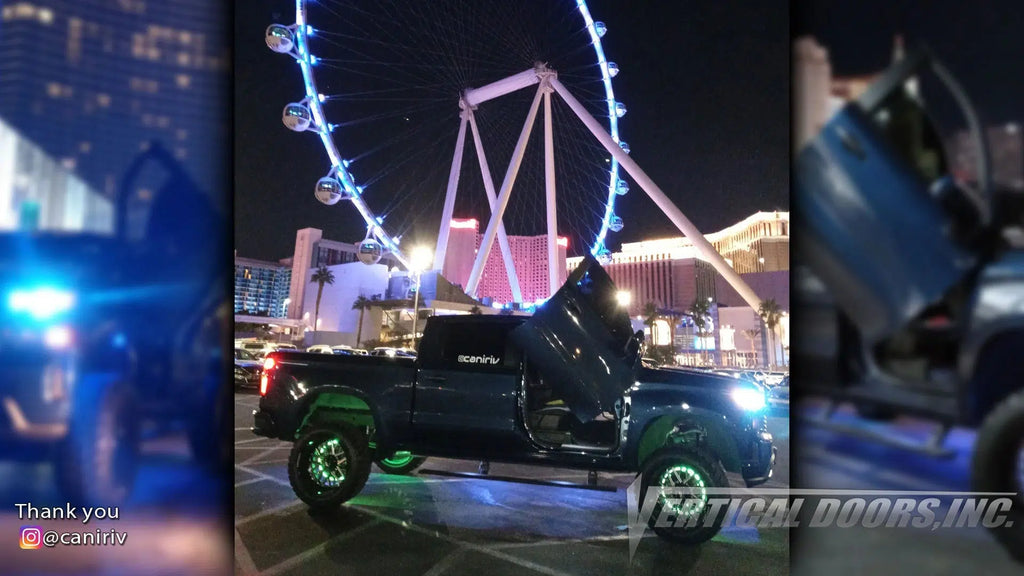 Chevrolet Silverado 2019-2022 Vertical Doors - Black Ops Auto Works