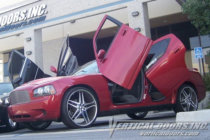 Dodge Charger 2005-2010 Rear Vertical Lambo Doors - Black Ops Auto Works