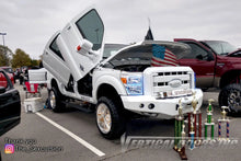 Load image into Gallery viewer, Detail shot of gas shocks and hinge components