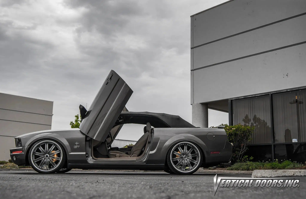 Ford Mustang 2005-2010 Vertical Doors - Black Ops Auto Works