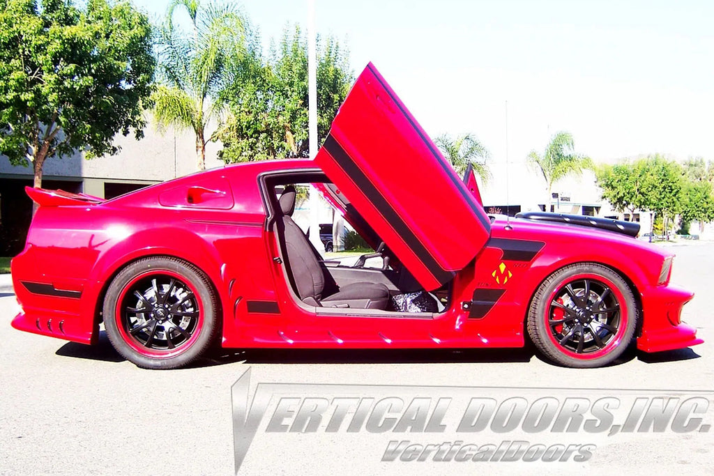 Ford Mustang 2005-2010 Vertical Doors - Black Ops Auto Works