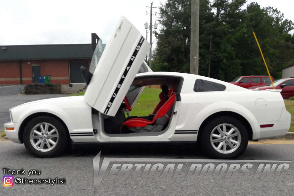 Ford Mustang 2005-2010 Vertical Doors - Black Ops Auto Works