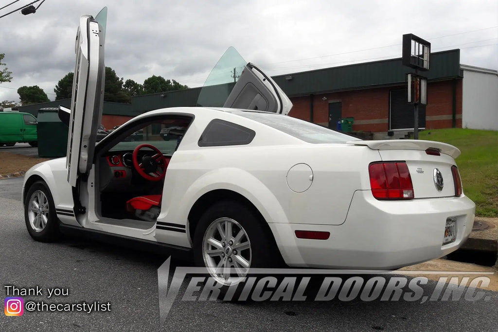 Ford Mustang 2005-2010 Vertical Doors - Black Ops Auto Works