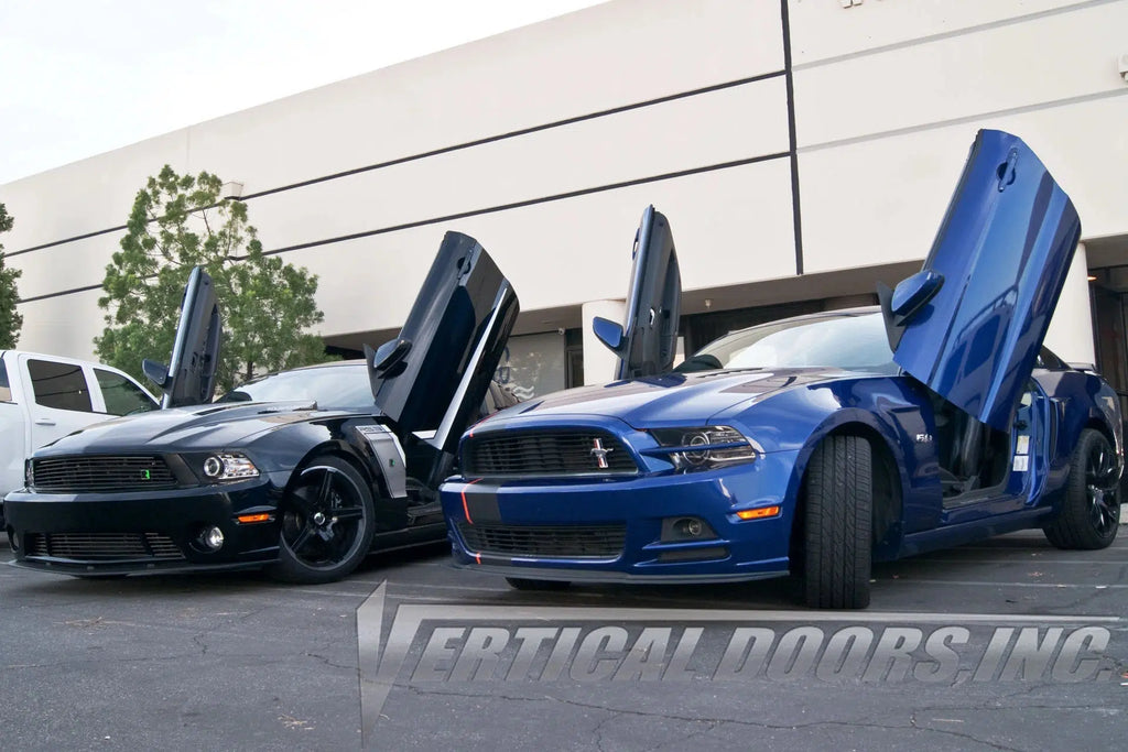 Ford Mustang 2011-2014 Vertical Doors - Black Ops Auto Works